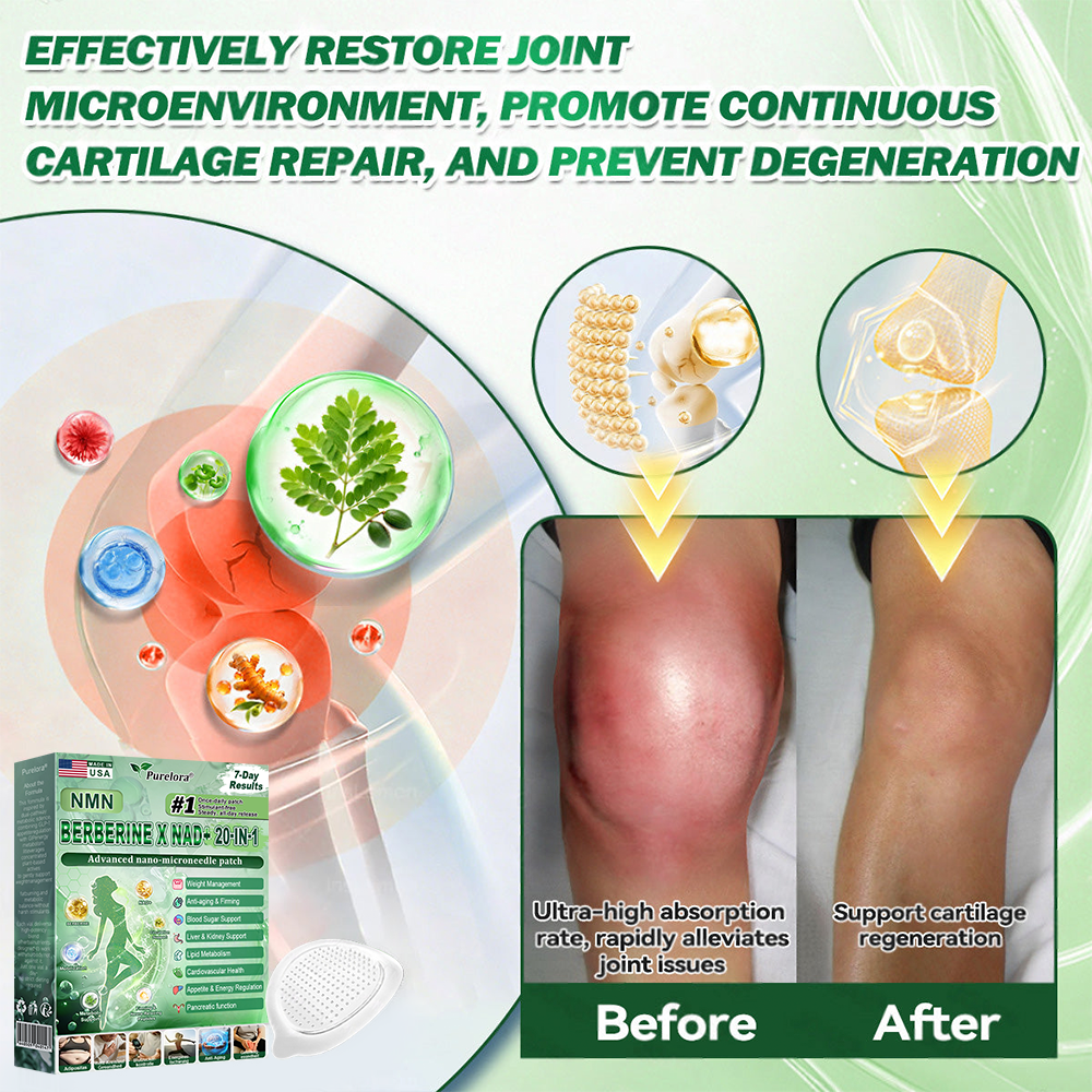 🏥Online Pharmacy | 𝐏𝐮𝐫𝐞𝐥𝐨𝐫𝐚® 𝐍𝐌𝐍 𝐁𝐄𝐑𝐁𝐄𝐑𝐈𝐍𝐄 𝐱 𝐍𝐀𝐃 𝟐𝟎-𝐢𝐧-𝟏 𝐀𝐝𝐯𝐚𝐧𝐜𝐞𝐝 𝐍𝐚𝐧𝐨 𝐌𝐢𝐜𝐫𝐨𝐧𝐞𝐞𝐝𝐥𝐞 𝐏𝐚𝐭𝐜𝐡  (Just once daily, visible changes in 7 days) ✅ Supports weight management, loose skin, diabetes care, sleep apnea, joint comfort, and more