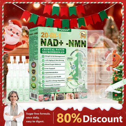 🔥New Arrival |Purelora® Crystal Microneedle Nano System with NAD⁺ Activation & 20-in-1 Slim & Healthy Pacth Solution