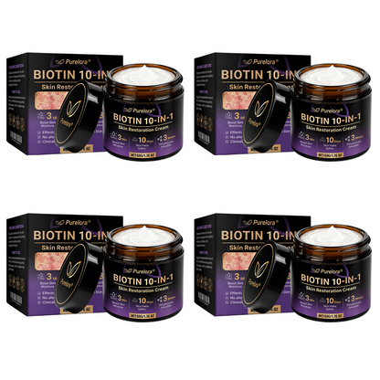 Made and Shipped from the USA 🍁 Purelora® Biotin 10-in-1 Skin Repair Cream — Last Day of Sale: 75% Off