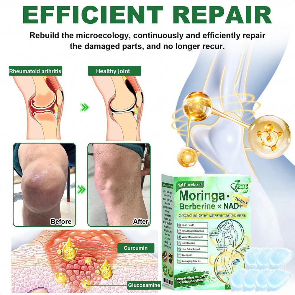 💖New Release 🎉 — Enjoy 80% OFF Today | 🇺🇸 Purelora® Moringa · Berberine × NAD+ 10-in-1 Liposomal Cryo-Gel Nano Microneedle Firming Patch ✅ Advanced Cryo-Metabolic Support: Freeze Fat, Firm Skin, & Flush Edema Instantly.