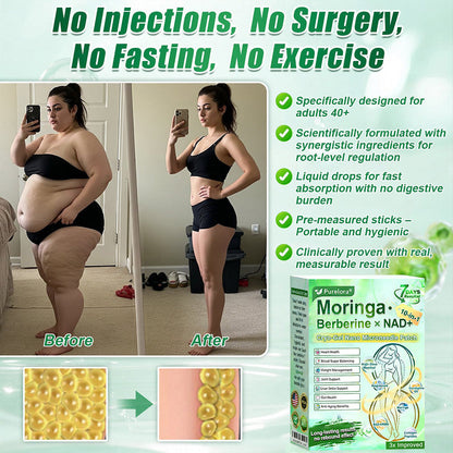 💖New Release 🎉 — Enjoy 80% OFF Today | 🇺🇸 Purelora® Moringa · Berberine × NAD+ 10-in-1 Liposomal Cryo-Gel Nano Microneedle Firming Patch ✅ Advanced Cryo-Metabolic Support: Freeze Fat, Firm Skin, & Flush Edema Instantly.