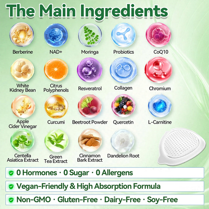 🏥Online Pharmacy | 𝐏𝐮𝐫𝐞𝐥𝐨𝐫𝐚® 𝐍𝐌𝐍 𝐁𝐄𝐑𝐁𝐄𝐑𝐈𝐍𝐄 𝐱 𝐍𝐀𝐃 𝟐𝟎-𝐢𝐧-𝟏 𝐀𝐝𝐯𝐚𝐧𝐜𝐞𝐝 𝐍𝐚𝐧𝐨 𝐌𝐢𝐜𝐫𝐨𝐧𝐞𝐞𝐝𝐥𝐞 𝐏𝐚𝐭𝐜𝐡  (Just once daily, visible changes in 7 days) ✅ Supports weight management, loose skin, diabetes care, sleep apnea, joint comfort, and more
