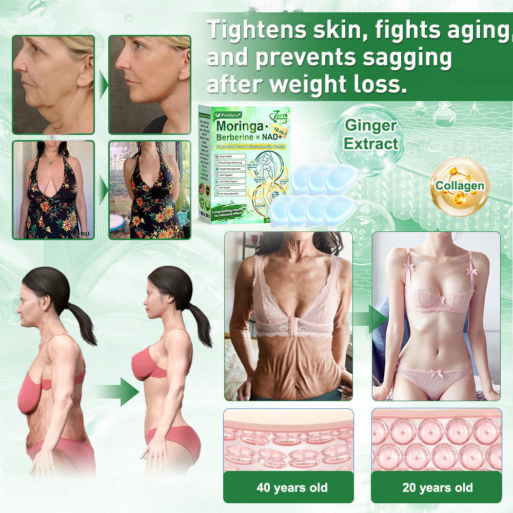 💖New Release 🎉 — Enjoy 80% OFF Today | 🇺🇸 Purelora® Moringa · Berberine × NAD+ 10-in-1 Liposomal Cryo-Gel Nano Microneedle Firming Patch ✅ Advanced Cryo-Metabolic Support: Freeze Fat, Firm Skin, & Flush Edema Instantly.