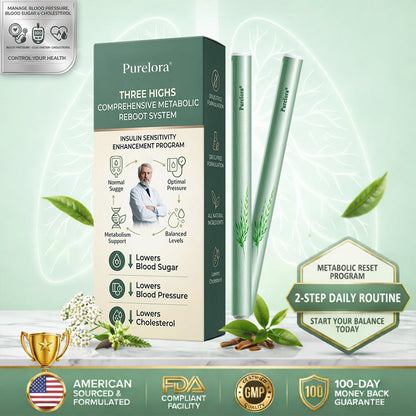 🇺🇸 Purelora® Metabolic Regulation Inhaler — Targeting (🩸Blood Sugar Fluctuations, ❤️Unstable Blood Pressure, 🫀Abnormal Lipid Levels, 😴Post-Meal Fatigue, 💓Heart Palpitations & Dizziness, ⚡Sluggish Metabolism, 🔥Inflammatory Burde