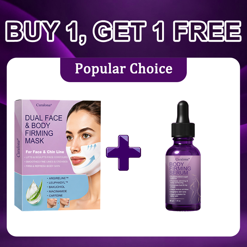 🔥 New Arrival |Curalona® 2-in-1 Bakuchiol Peptide Lifting Mask + Firming Body Serum – Firm & Tighten · Smooth Fine Lines · Enhance Elasticity · Support Metabolic Balance · Visible Results in 7 Days