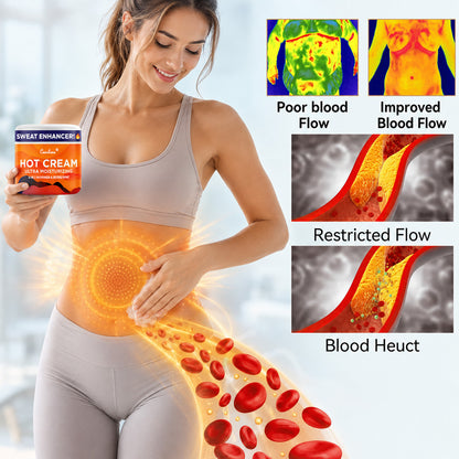 Curalona® 🔥 Moringa & Berberine 6-In-1 Hot Cream – Sweat Enhancer & Body Sculpting Cream