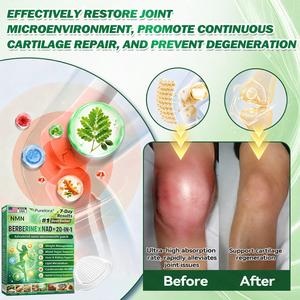 🏥Online Pharmacy | 𝐏𝐮𝐫𝐞𝐥𝐨𝐫𝐚® 𝐍𝐌𝐍 𝐁𝐄𝐑𝐁𝐄𝐑𝐈𝐍𝐄 𝐱 𝐍𝐀𝐃 𝟐𝟎-𝐢𝐧-𝟏 𝐀𝐝𝐯𝐚𝐧𝐜𝐞𝐝 𝐍𝐚𝐧𝐨 𝐌𝐢𝐜𝐫𝐨𝐧𝐞𝐞𝐝𝐥𝐞 𝐏𝐚𝐭𝐜𝐡  (Just once daily, visible changes in 7 days) ✅ Supports weight management, loose skin, diabetes care, sleep apnea, joint comfort, and more