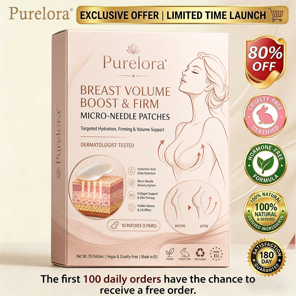 Official Flagship Store 🏥Purelora® Targeted Breast Enhancement Advanced Nano Microneedle Patch
