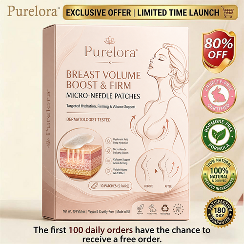 Official Flagship Store 🏥Purelora® Targeted Breast Enhancement Advanced Nano Microneedle Patch