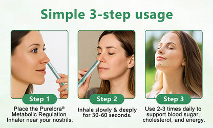 🇺🇸 Purelora® Metabolic Regulation Inhaler — Targeting (🩸Blood Sugar Fluctuations, ❤️Unstable Blood Pressure, 🫀Abnormal Lipid Levels, 😴Post-Meal Fatigue, 💓Heart Palpitations & Dizziness, ⚡Sluggish Metabolism, 🔥Inflammatory Burde