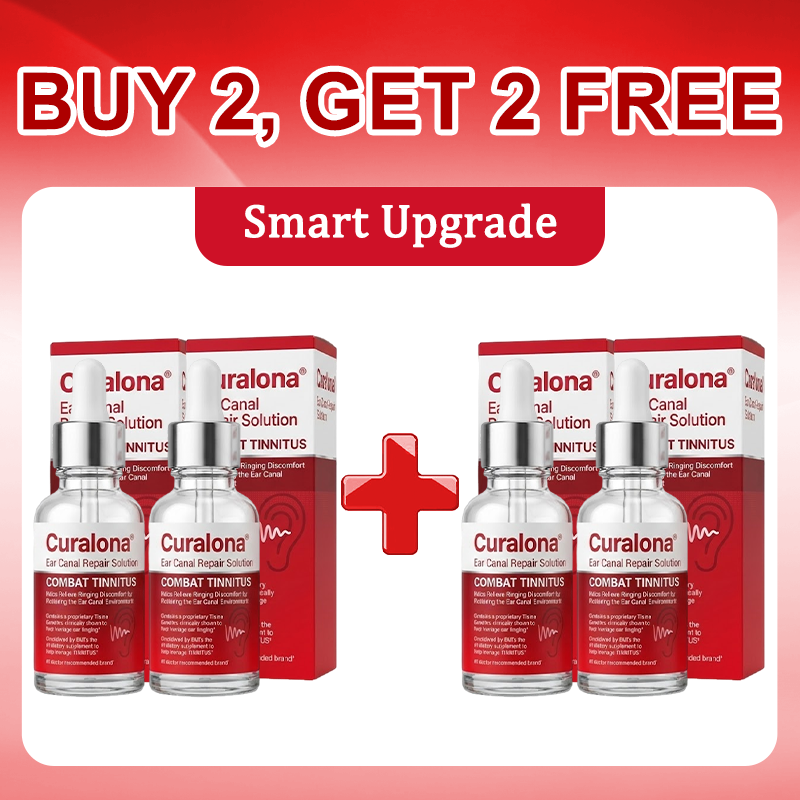 🏥FDA Certified | Curalona® Ear Canal Repair Solution to Combat Tinnitus  Helps Relieve Ringing Discomfort by Restoring the Ear Canal Environment  One Bottle · 7 Days · Designed to Deliver Noticeable Results Within 7 Days