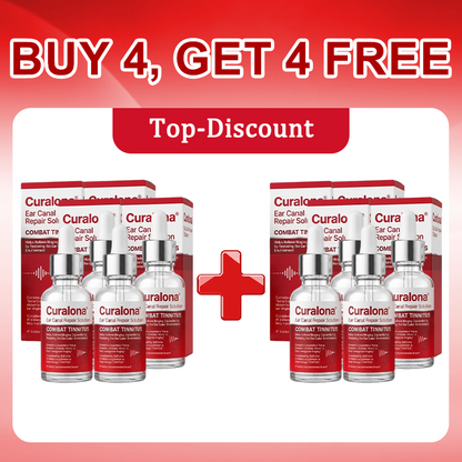 🏥FDA Certified | Curalona® Ear Canal Repair Solution to Combat Tinnitus  Helps Relieve Ringing Discomfort by Restoring the Ear Canal Environment  One Bottle · 7 Days · Designed to Deliver Noticeable Results Within 7 Days